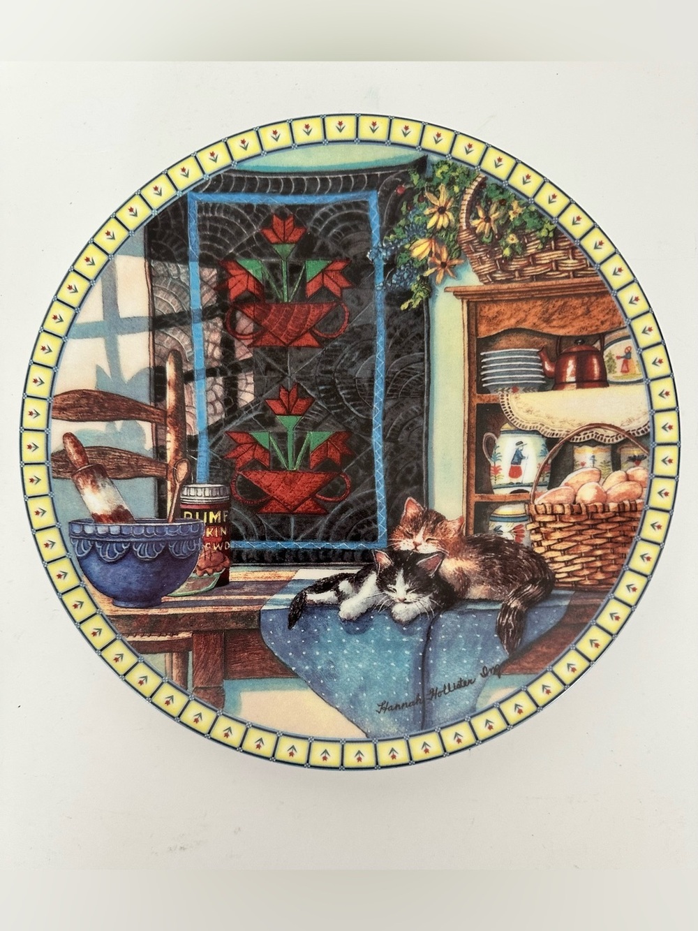 Edwin Knowles “Lazy Morning” collector plate